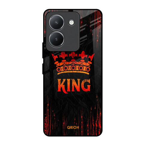 Royal King Vivo Y36 Glass Back Cover Online