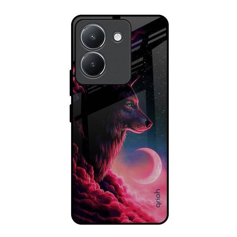 Moon Wolf Vivo Y36 Glass Back Cover Online