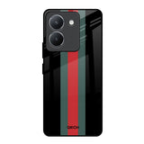 Vertical Stripes Vivo Y36 Glass Back Cover Online