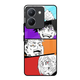 Anime Sketch Vivo Y36 Glass Back Cover Online