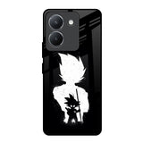 Monochrome Goku Vivo Y36 Glass Back Cover Online