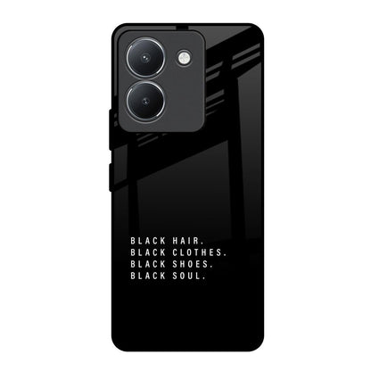 Black Soul Vivo Y36 Glass Back Cover Online