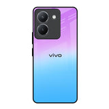 Unicorn Pattern Vivo Y36 Glass Back Cover Online