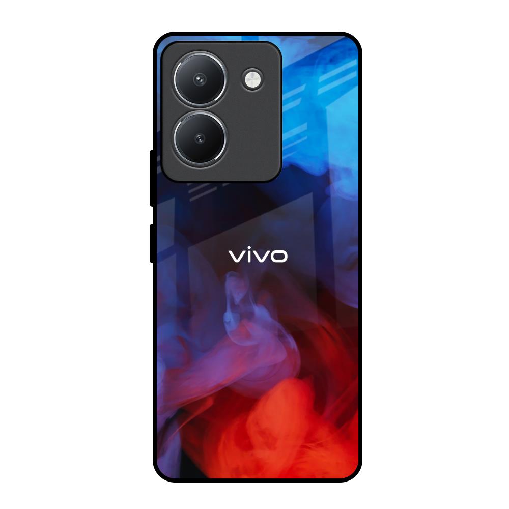 Dim Smoke Vivo Y36 Glass Back Cover Online