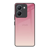 Blooming Pink Vivo Y36 Glass Back Cover Online