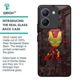 Angry Baby Super Hero Glass Case for Vivo Y36