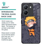 Orange Chubby Glass Case for Vivo Y36