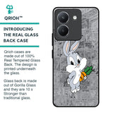 Cute Baby Bunny Glass Case for Vivo Y36