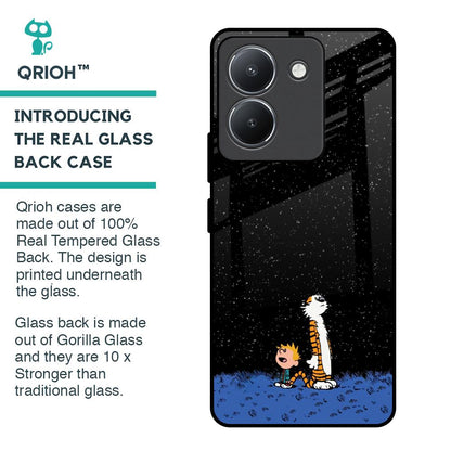 Night Sky Star Glass Case for Vivo Y36
