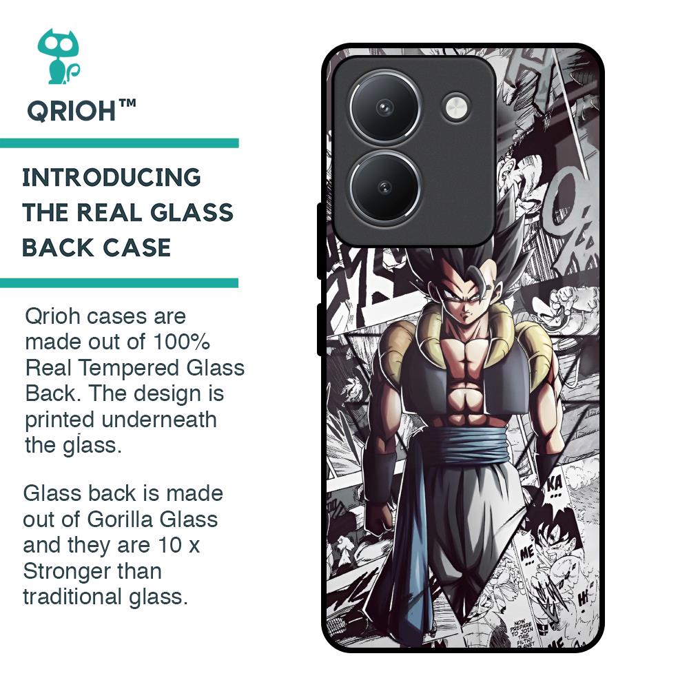 Dragon Anime Art Glass Case for Vivo Y36