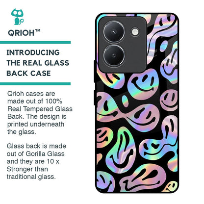 Acid Smile Glass Case for Vivo Y36
