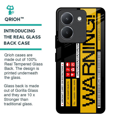 Aircraft Warning Glass Case for Vivo Y36