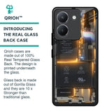 Glow Up Skeleton Glass Case for Vivo Y36