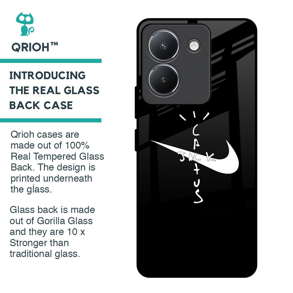 Jack Cactus Glass Case for Vivo Y36