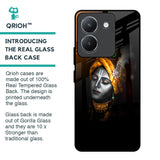 Ombre Krishna Glass Case for Vivo Y36