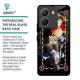 Shanks & Luffy Glass Case for Vivo Y36