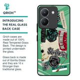 Slytherin Glass Case for Vivo Y36
