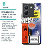 Smile for Camera Glass Case for Vivo Y36
