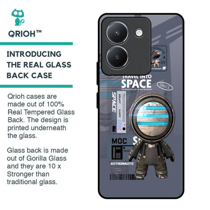 Space Travel Glass Case for Vivo Y36