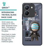 Space Travel Glass Case for Vivo Y36