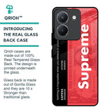 Supreme Ticket Glass Case for Vivo Y36