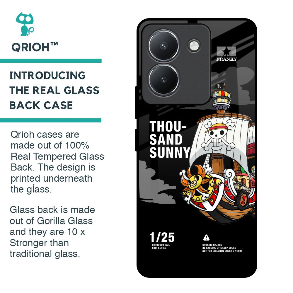 Thousand Sunny Glass Case for Vivo Y36