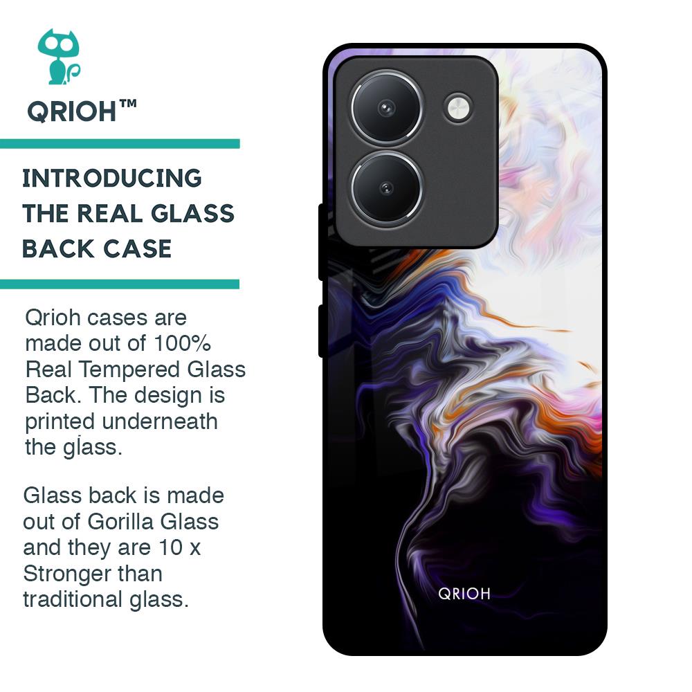 Enigma Smoke Glass Case for Vivo Y36