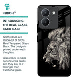 Brave Lion Glass Case for Vivo Y36