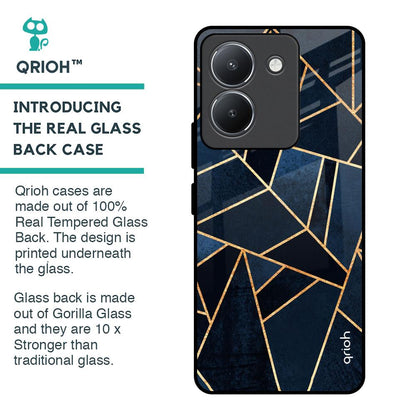 Abstract Tiles Glass Case for Vivo Y36