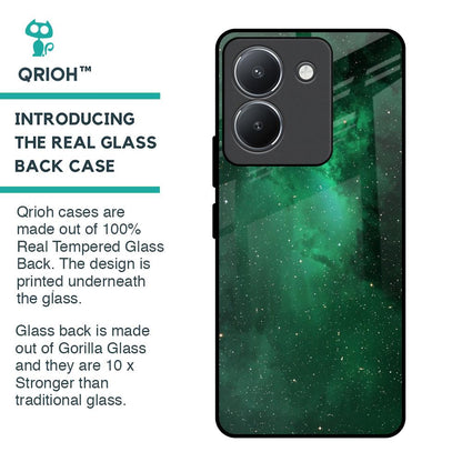 Emerald Firefly Glass Case For Vivo Y36