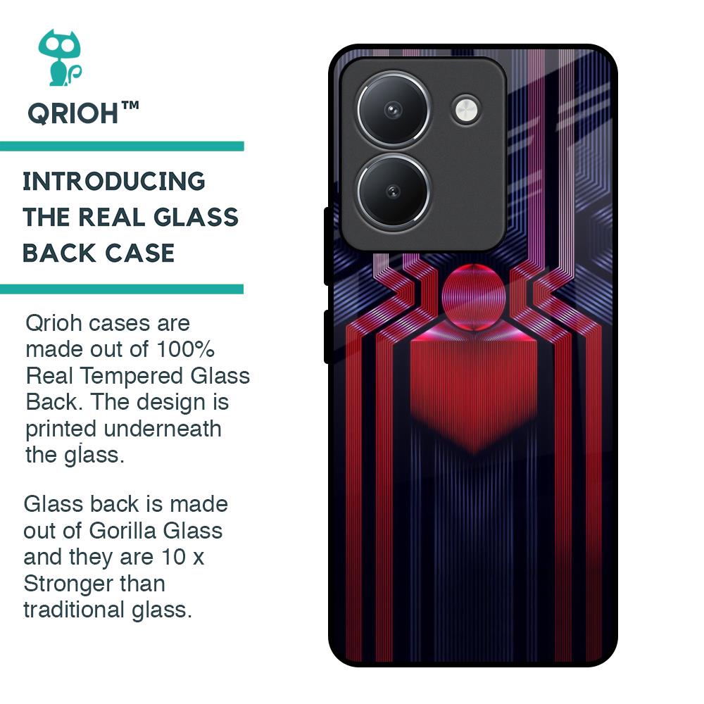 Super Art Logo Glass Case For Vivo Y36