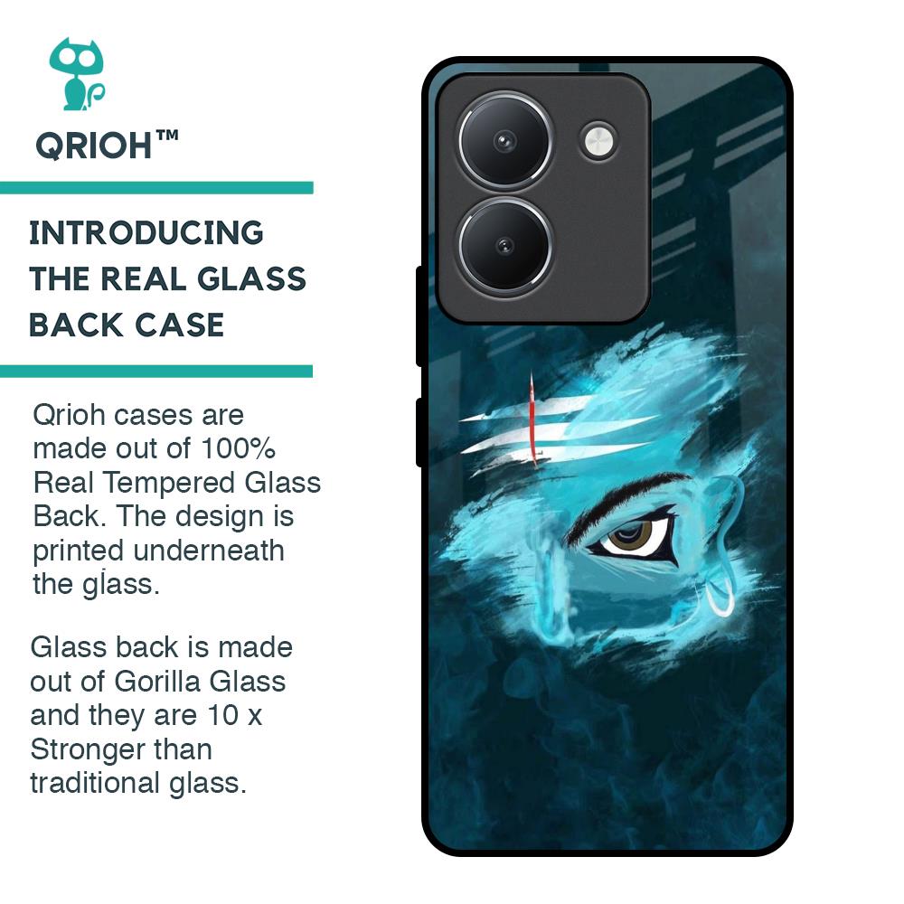 Power Of Trinetra Glass Case For Vivo Y36