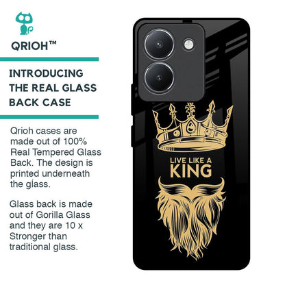 King Life Glass Case For Vivo Y36