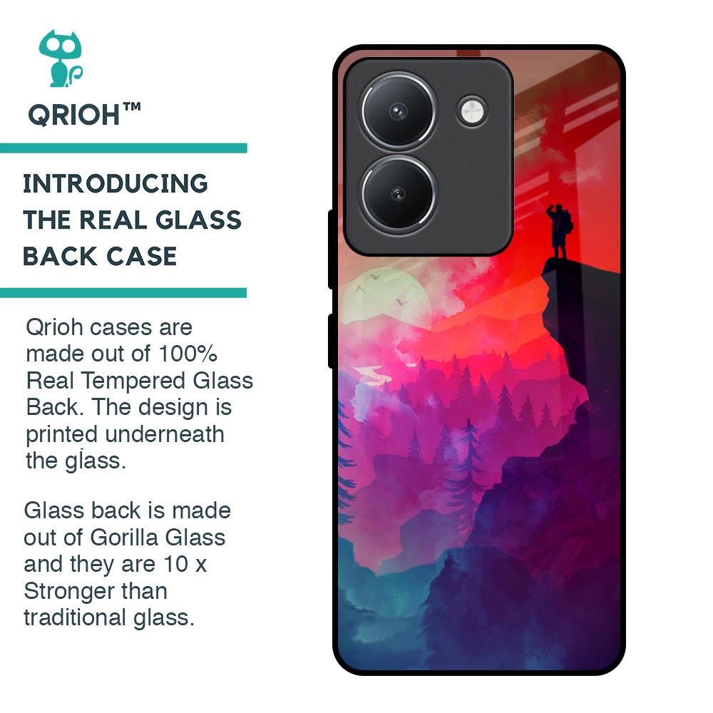 Dream So High Glass Case For Vivo Y36