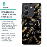 Autumn Leaves Glass Case for Vivo Y36