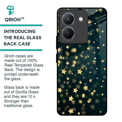 Dazzling Stars Glass Case For Vivo Y36