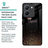 I Am The Queen Glass Case for Vivo Y36