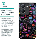 Accept The Mystery Glass Case for Vivo Y36