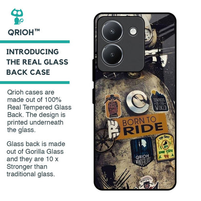 Ride Mode On Glass Case for Vivo Y36