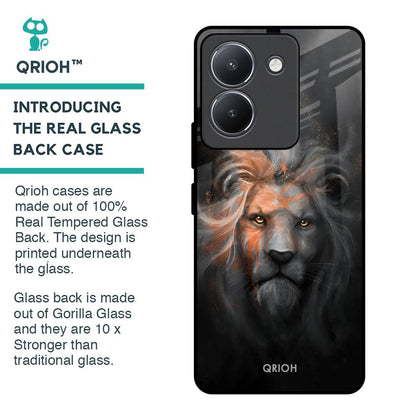 Devil Lion Glass Case for Vivo Y36