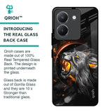 Aggressive Lion Glass Case for Vivo Y36