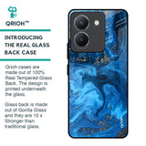 Gold Sprinkle Glass Case for Vivo Y36