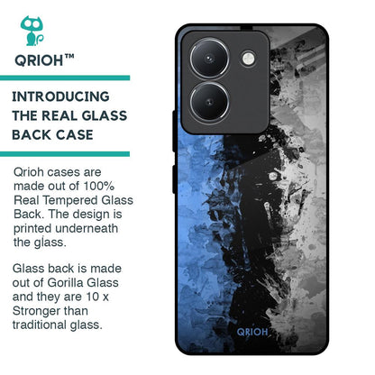 Dark Grunge Glass Case for Vivo Y36