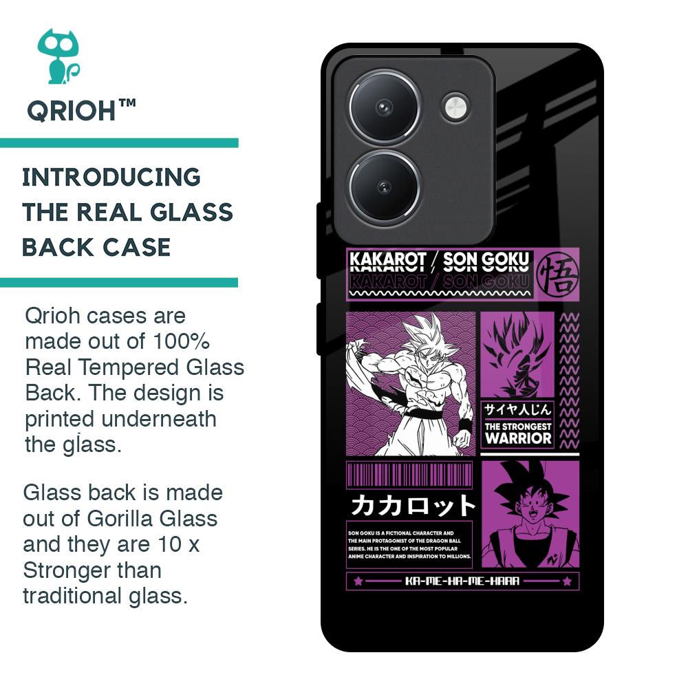 Strongest Warrior Glass Case for Vivo Y36