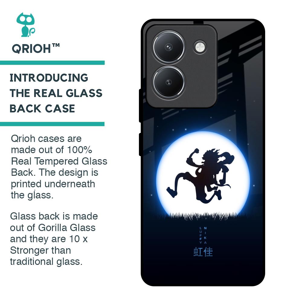 Luffy Nika Glass Case for Vivo Y36