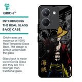 Dark Luffy Glass Case for Vivo Y36