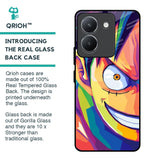 Monkey Wpap Pop Art Glass Case for Vivo Y36