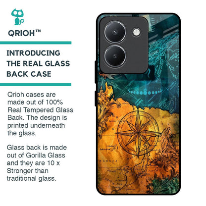 Architecture Map Glass Case for Vivo Y36