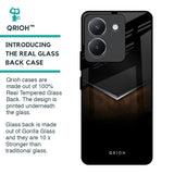 Dark Walnut Glass Case for Vivo Y36