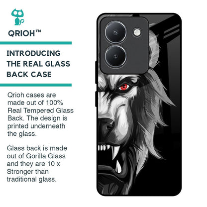 Wild Lion Glass Case for Vivo Y36